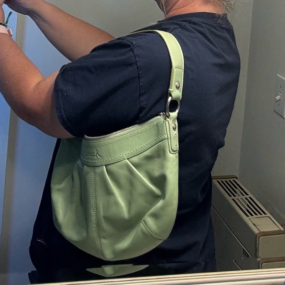 Coach Sage Leather Shoulder Bag - Picture 6 of 6
